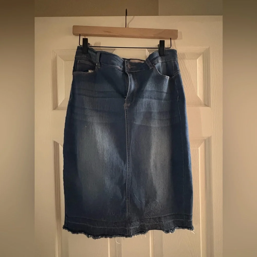 Jean skirt stretchy